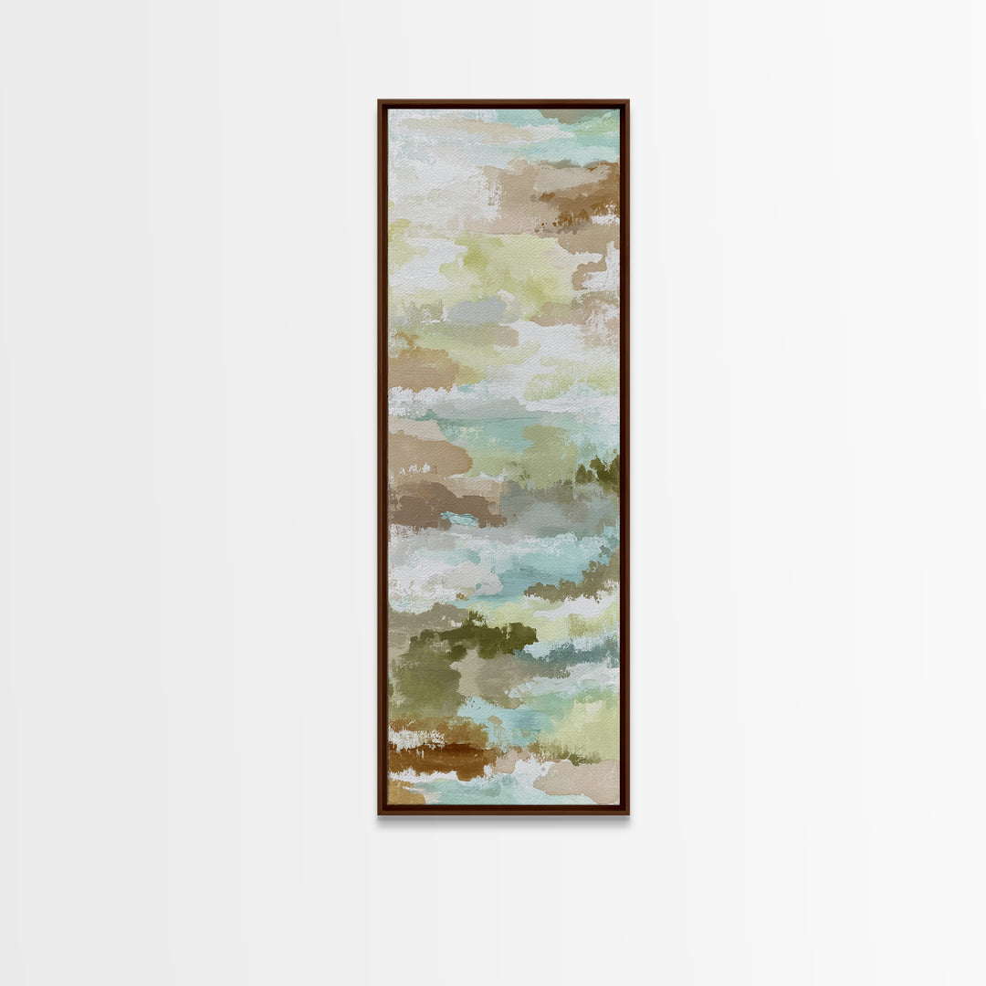 Warm Desert Sunrise Canvas Print, Waiting Room Art, Therapy Office Decor, Waiting Room Decor, Fine Art, Calm, Art Print, WRA-1x3-49