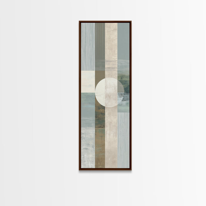 Minimal Geometric Composition Canvas Print, Waiting Room Art, Abstract, Waiting Room Decor, Abstract Art, Calm, Modern Decor, WRA-1x3-89