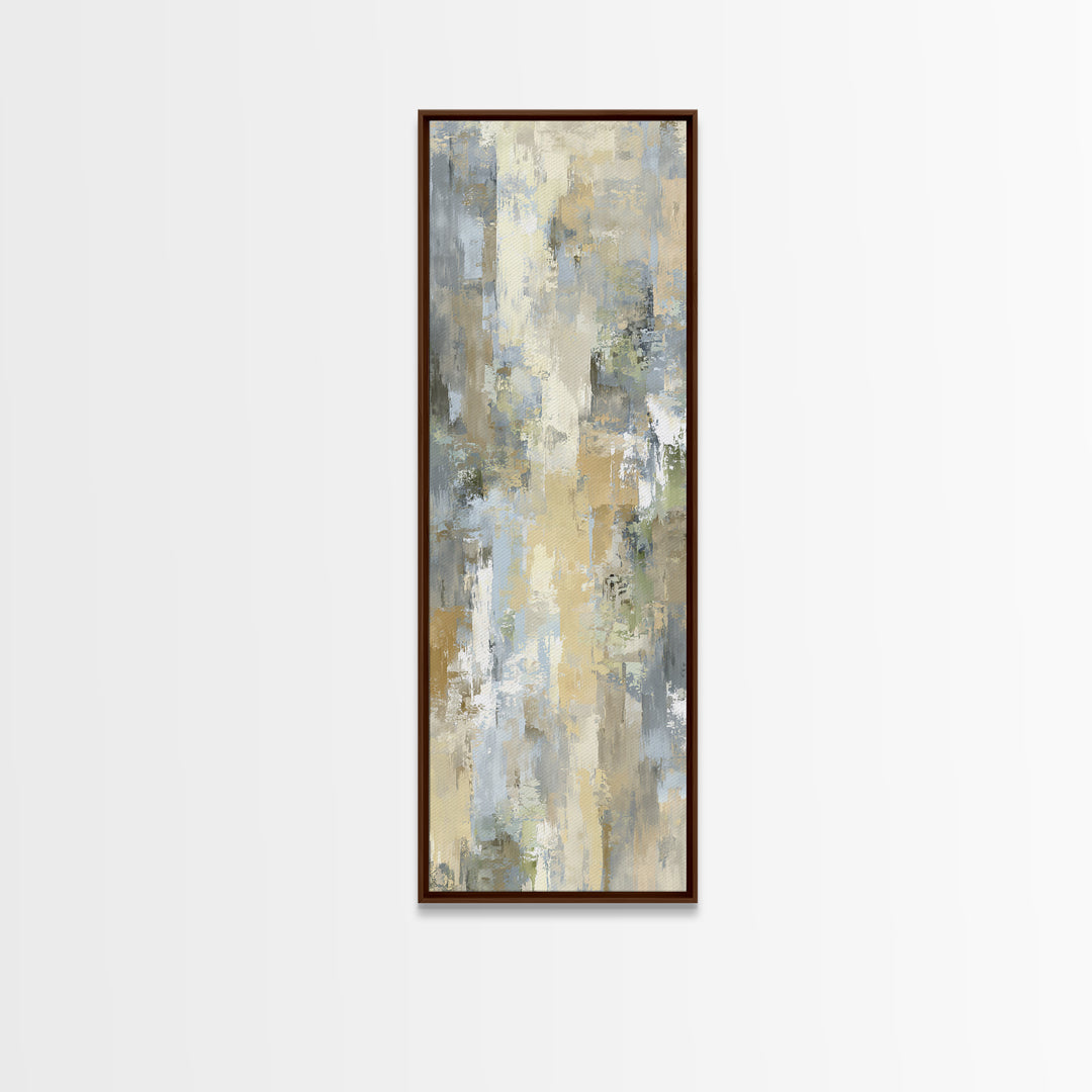 Warm Desert Sunrise Canvas Print, Waiting Room Art, Dental Art, Waiting Room Decor, Fine Art, Calm, Textured Painting, WRA-1x3-97