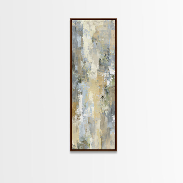 Warm Desert Sunrise Canvas Print, Waiting Room Art, Dental Art, Waiting Room Decor, Fine Art, Calm, Textured Painting, WRA-1x3-97