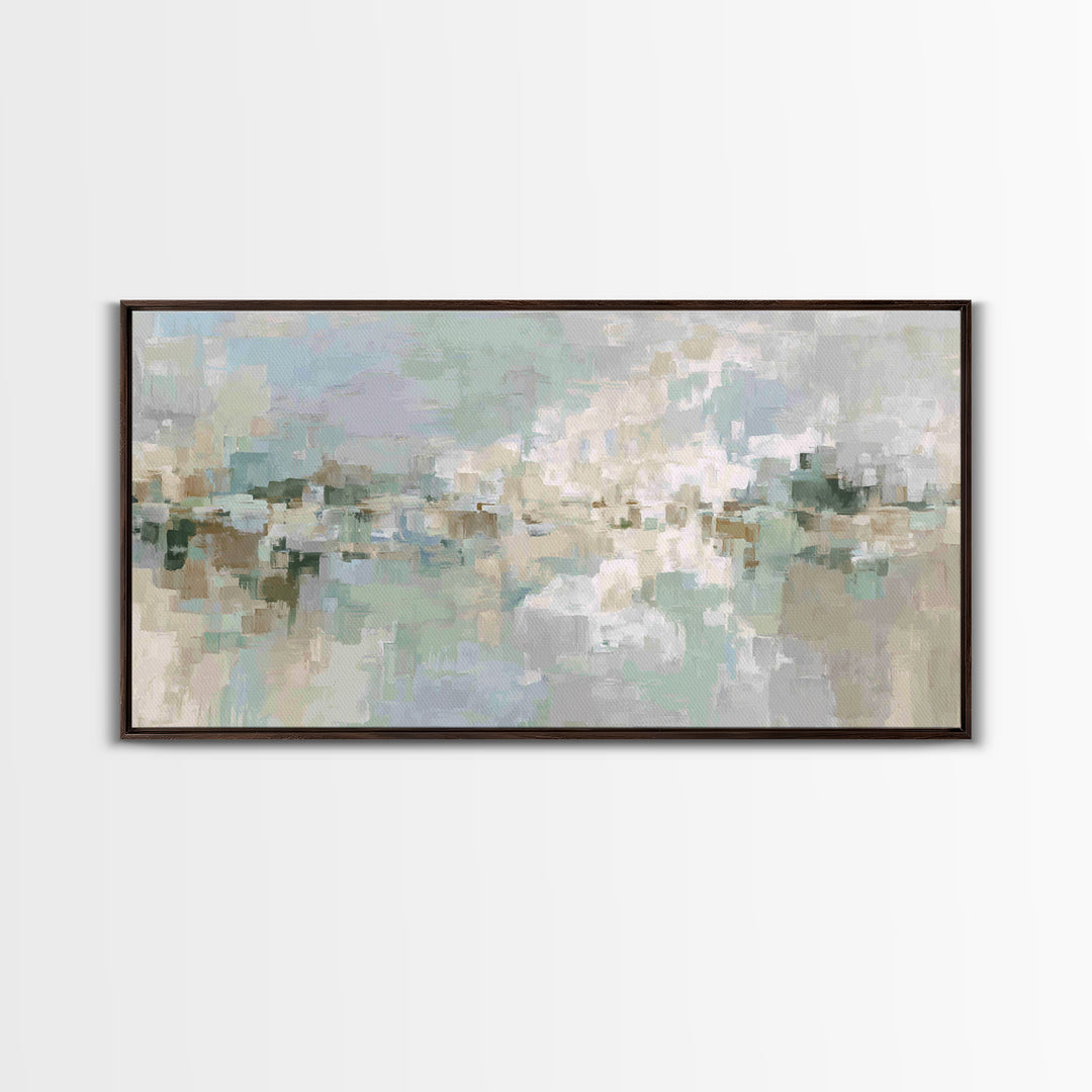 Modern Neutral Arch Abstraction Canvas Print, Waiting Room Art, Contemporary Art, Waiting Room Decor, Abstract Art, Calm, WRA-2x1-17