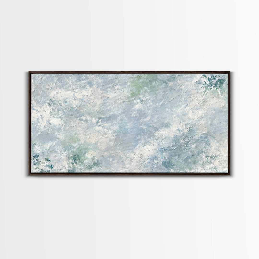 Light Marble Texture Abstract Framed Canvas Print, Waiting Room Art, Modern Art, Waiting Room Decor, Abstract Art, Calm, WRA-2x1-92