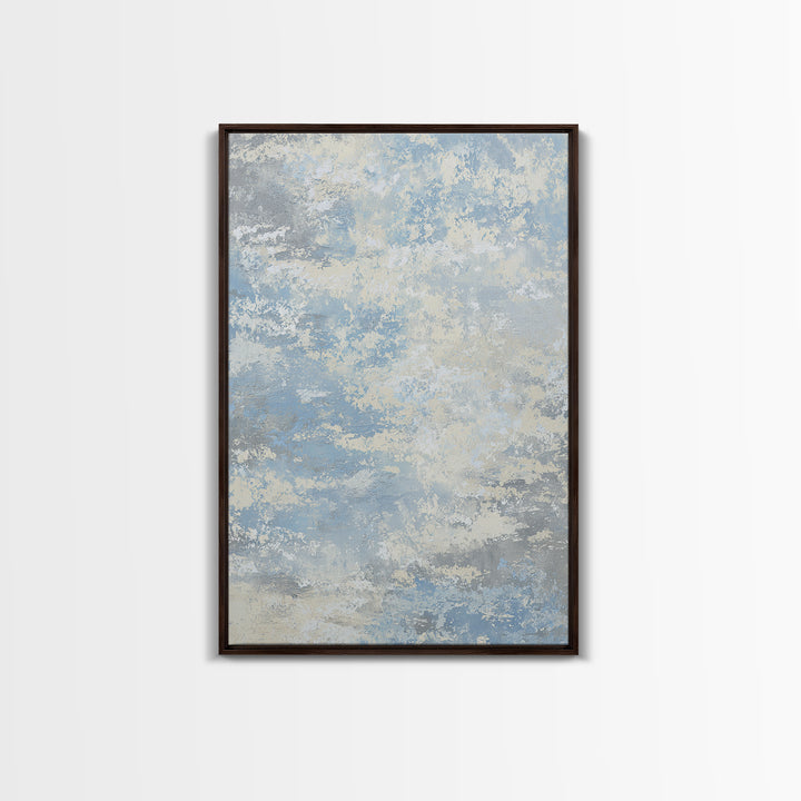 Soft Abstract Waves Canvas Print, Waiting Room Art, Office Decor, Waiting Room Decor, Abstract Art, Calm, Gallery Wall Art, WRA-2x3-82