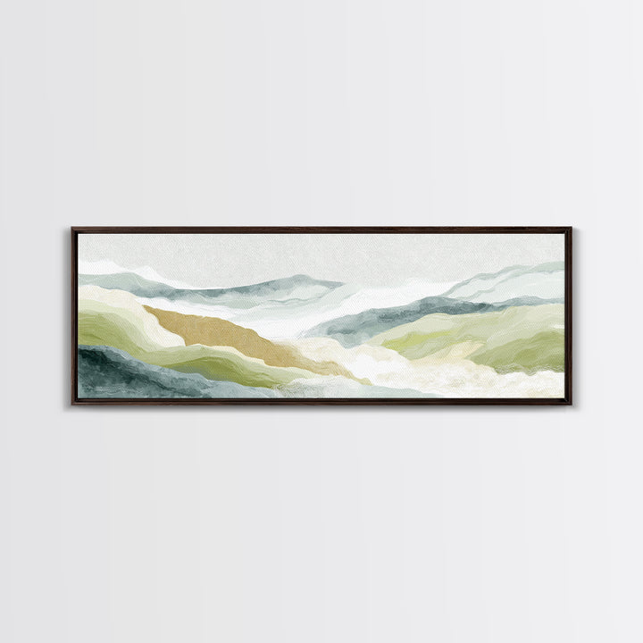 Light Marble Texture Abstract Canvas Print, Waiting Room Art, Landscape, Waiting Room Decor, Abstract Art, Calm, Neutral Decor, WRA-3x1-16