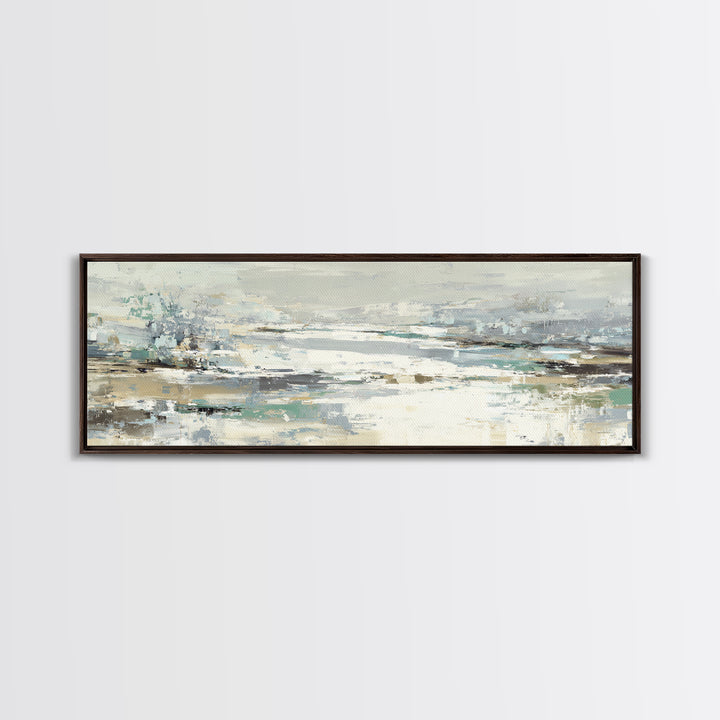 Modern Neutral Arch Abstraction Canvas Print, Waiting Room Art, Dental Wall Art, Waiting Room Decor, Abstract Art, Calm, WRA-3x1-61