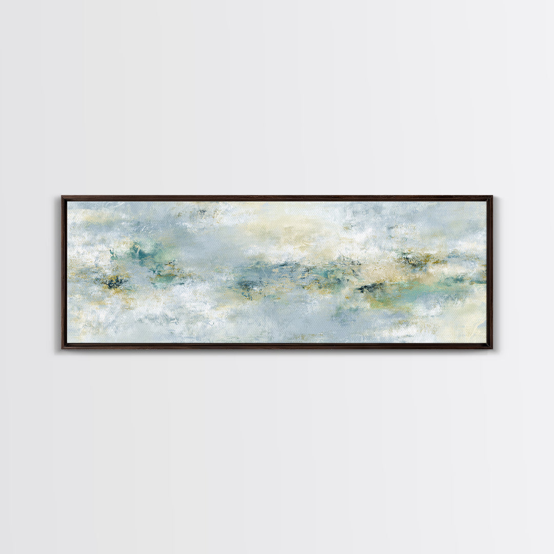Light Marble Texture Abstract Canvas Print, Waiting Room Art, Minimalist Decor, Waiting Room Decor, Abstract Art, Calm, WRA-3x1-88
