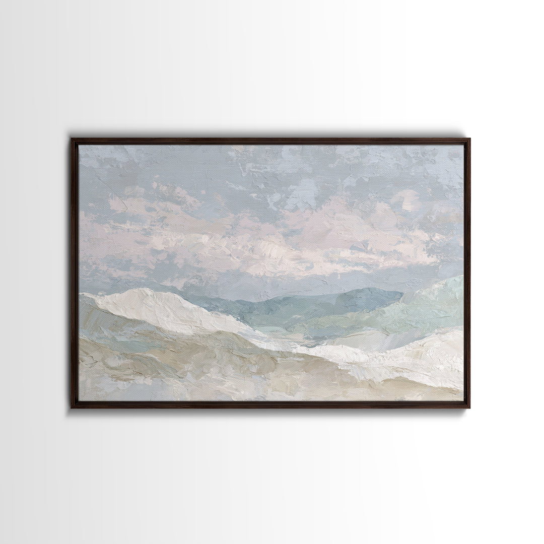 Light Marble Texture Abstract Canvas Print, Waiting Room Art, Office Wall Decor, Waiting Room Decor, Calm, Photography Print, WRA-3x2-52