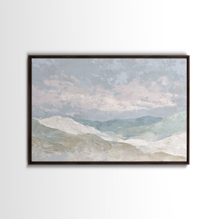 Light Marble Texture Abstract Canvas Print, Waiting Room Art, Office Wall Decor, Waiting Room Decor, Calm, Photography Print, WRA-3x2-52