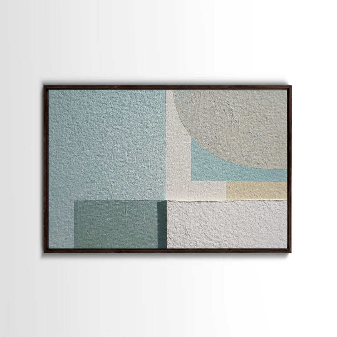 Minimal Geometric Composition Canvas Print, Waiting Room Art, Abstract, Waiting Room Decor, Abstract Art, Calm, Modern Decor, WRA-3x2-57
