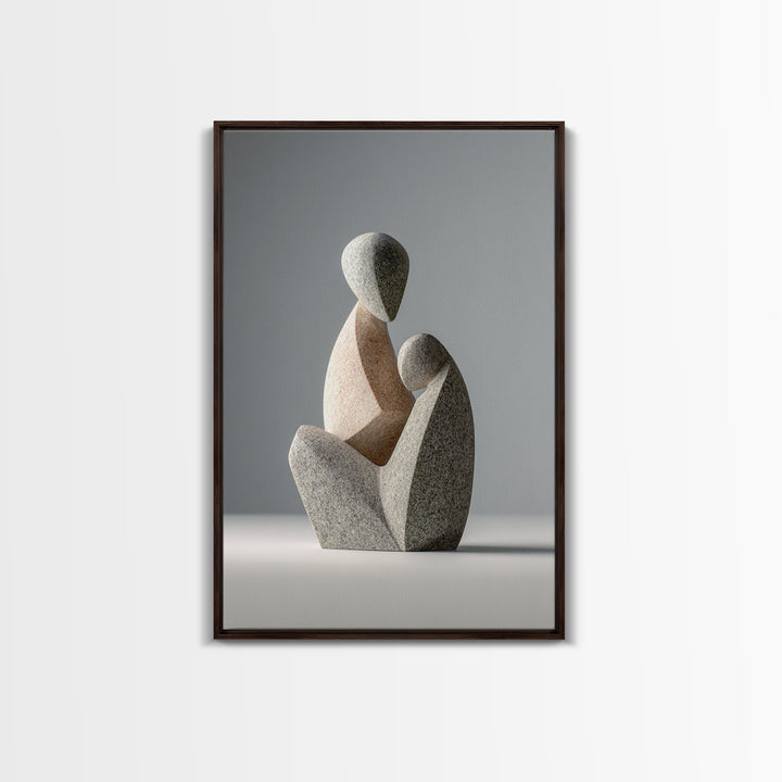 Seated Meditation Figure Canvas Print, Yoga Studio Art, Custom Wall Art, Yoga Studio Decor, Balance, Feminine Wall Art, YSA-2x3-81