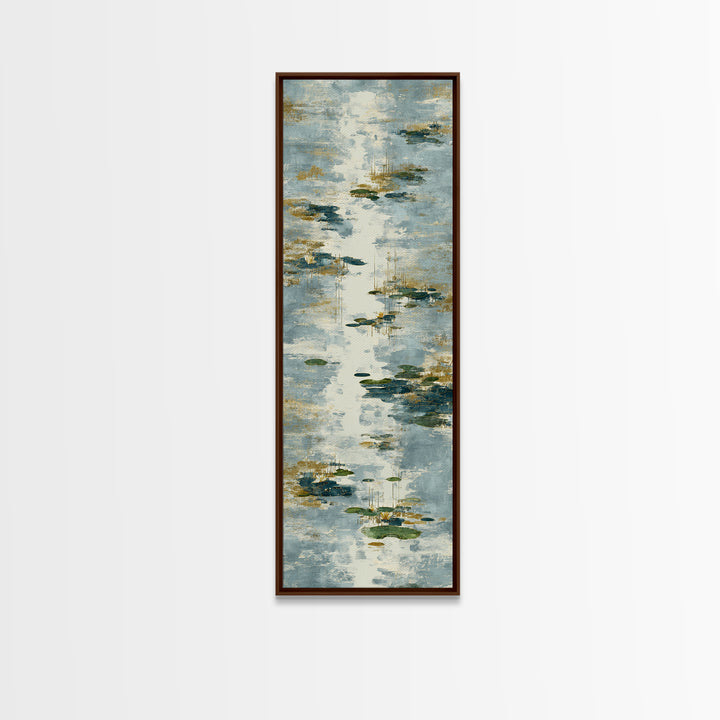 Water Ripple Circle Canvas Print, Zen Art, Beach Decor, Living Room Decor, Fine Art, Zen, Modern Decor, Fine Art Print, ZEN-1x3-73