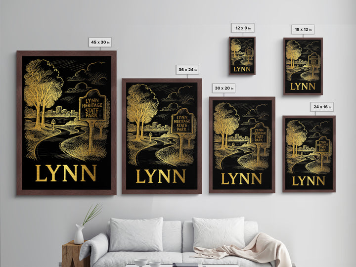 Macon Georgia travel, Metallic Gold Print, Housewarming Gift, Metal Art, Wood Framed Art, Newlywed Travel Gift