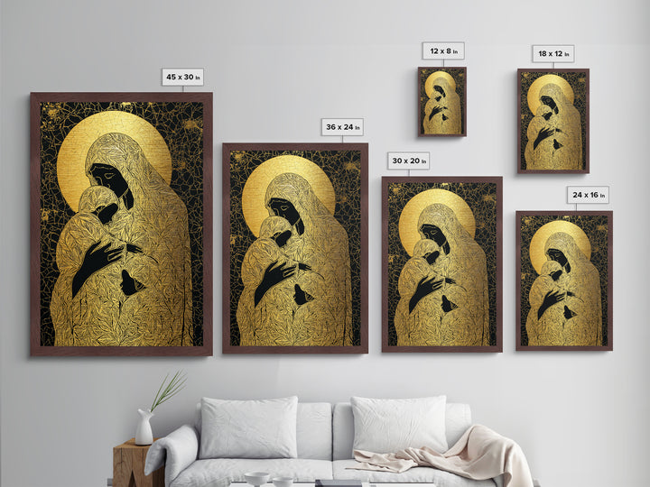 Hermes Greek God Leaping, Mythology Divine Messenger, Metallic Gold Art Print, Ancient Greek Wall Decor, Real Wood Frame