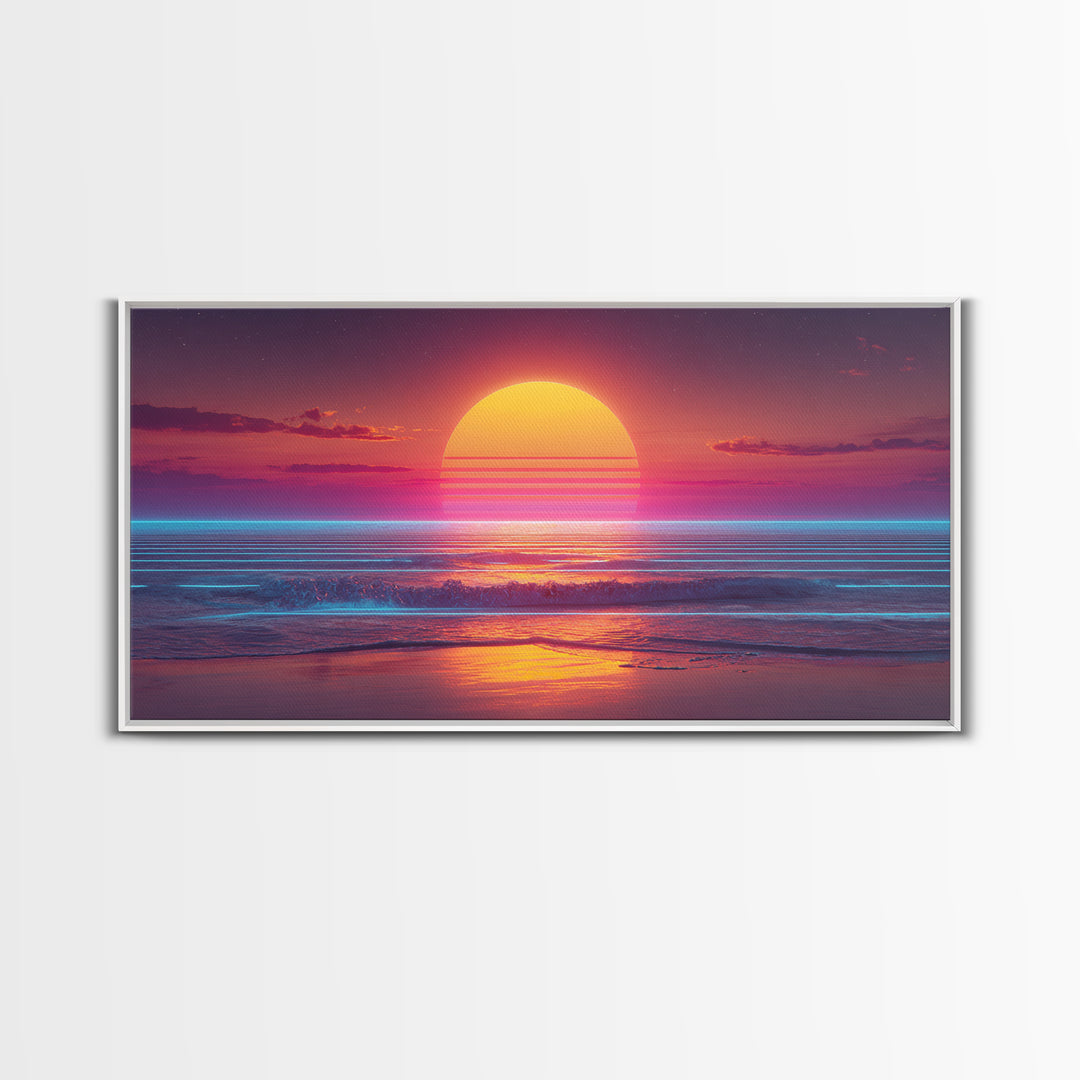 Elegant Lotus Flower Ripple In Water Soft Minimalist Painting Wall Art Framed Canvas Print For Bedroom Decor