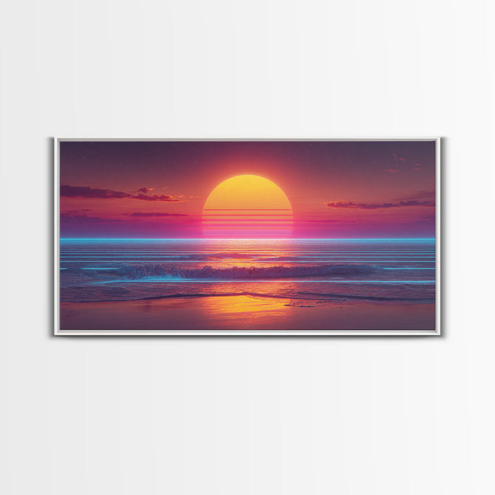 Elegant Lotus Flower Ripple In Water Soft Minimalist Painting Wall Art Framed Canvas Print For Bedroom Decor