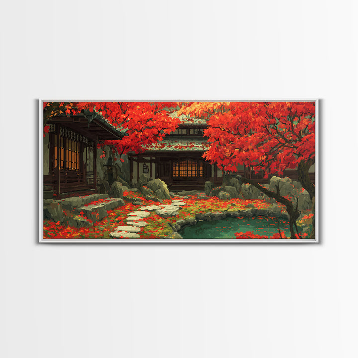 Peaceful Dock At Dusk Over Water Painting Wall Art Canvas Print For Bedroom Decor And Tranquil Living Room Wall Decoration
