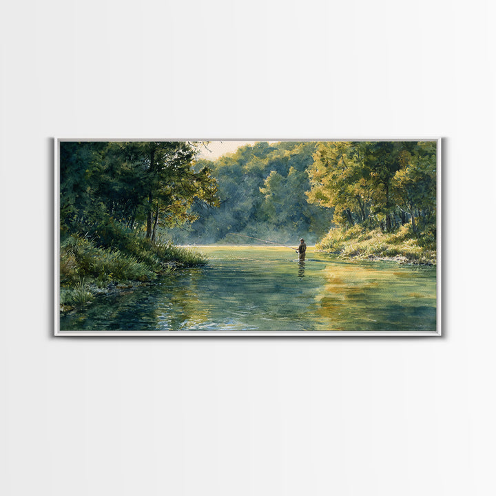 Stunning Sunset Over Majestic Mountain Landscape With Warm Light Large Framed Canvas Print Modern Wall Art For Living Room Decor