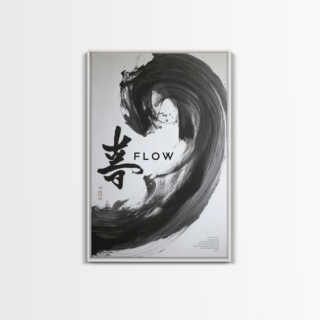 Monochromatic Stones In Tranquil Water Minimalist Wall Art Canvas Print Black And White Modern Home Decor