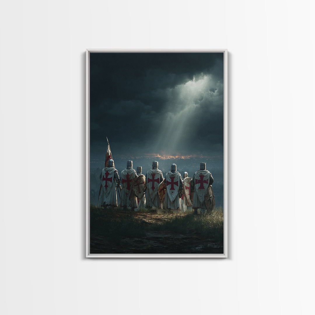 Realistic Polar Bear Urban Mural Wall Art Canvas Print For Contemporary Home And Eclectic Wall Decor