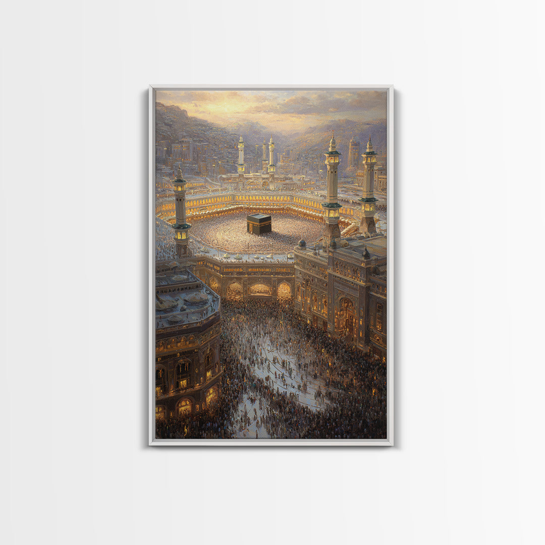 Vibrant Sunrise Over Serene Lake With Kayaker Watercolor Painting Canvas Print Home Decor Wall Art