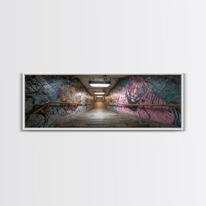 Fantastical Medieval Knight Amid Flames Fantasy Art Dark Dramatic Wall Art Canvas Print Gothic Home Decor
