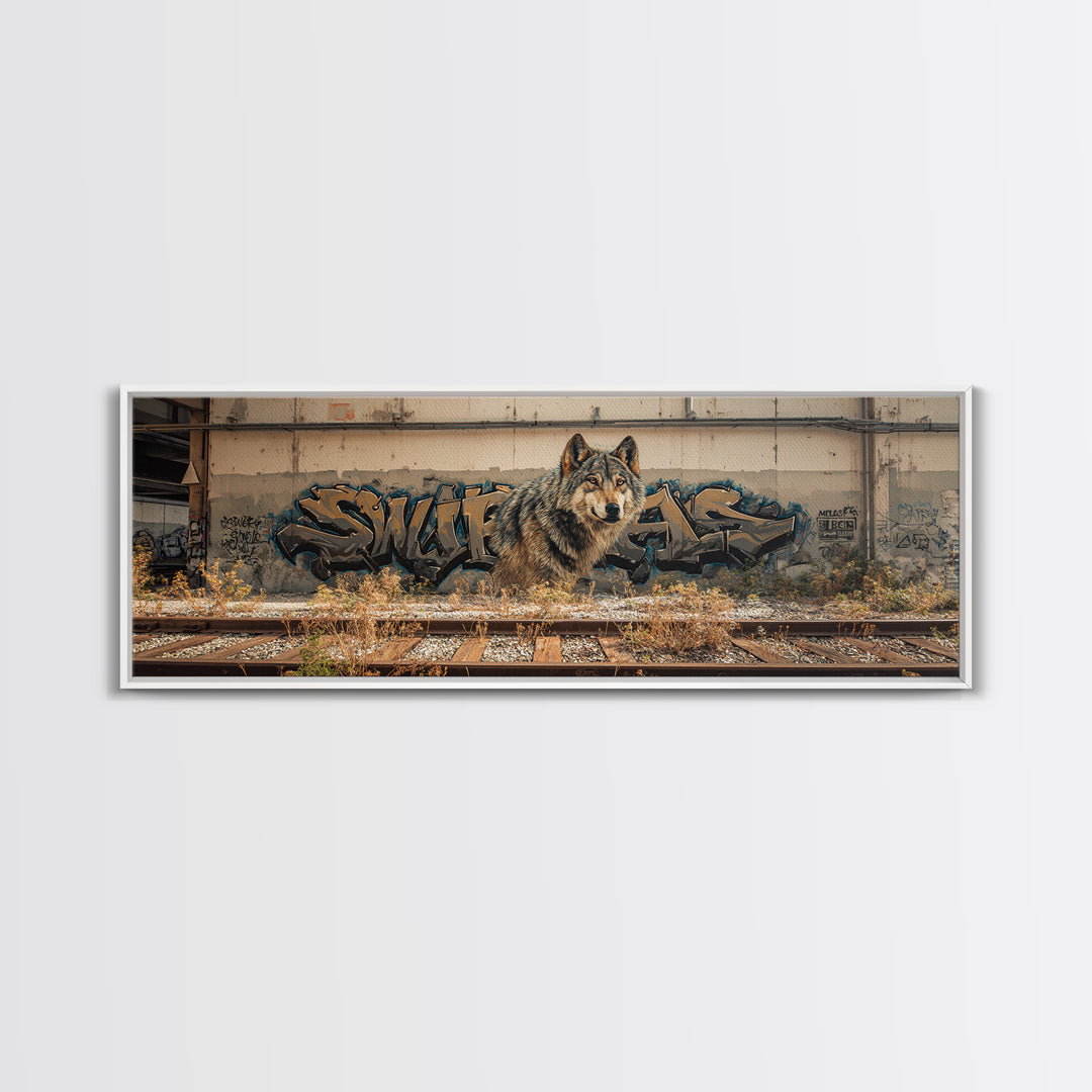 Beautiful Renaissance Style Jesus In Cave With Lions Wall Art Framed Canvas Print Religious Home Decor