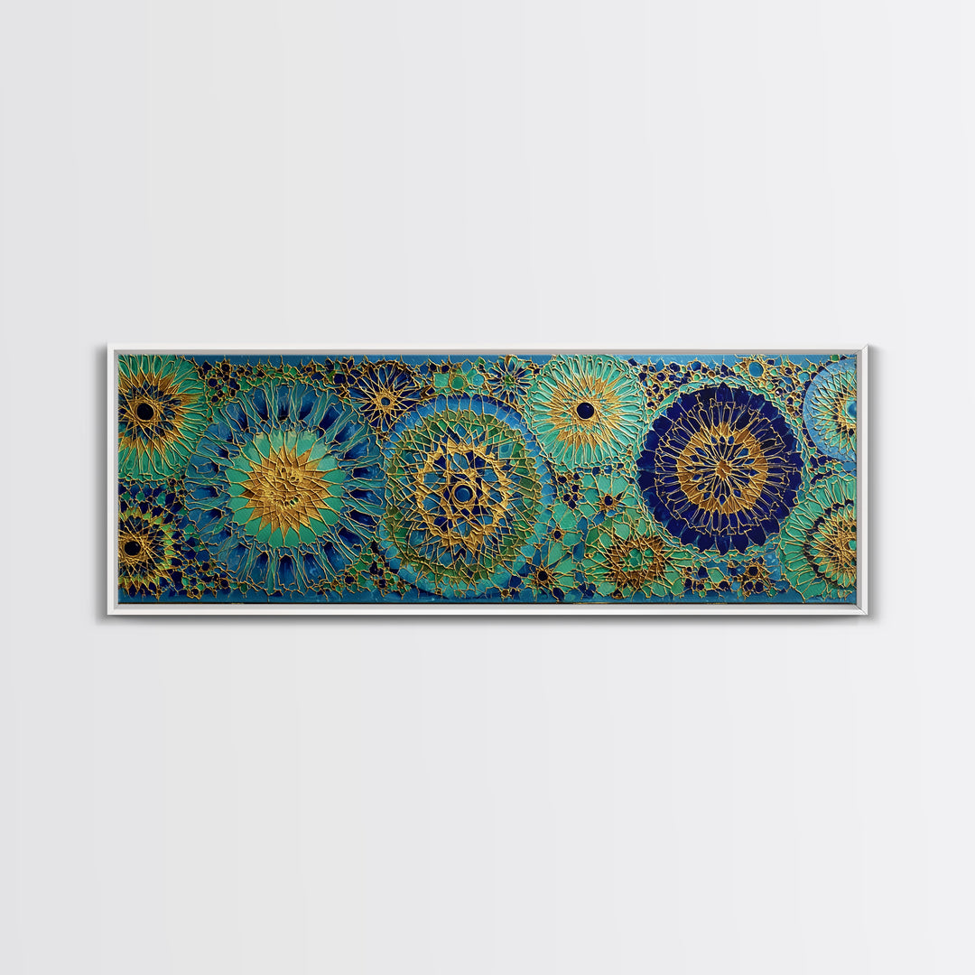 Intense Elemental Battle Between Fire And Ice Sorcerers Fantasy Wall Art Canvas Print For Dramatic Home Decor And Game Room