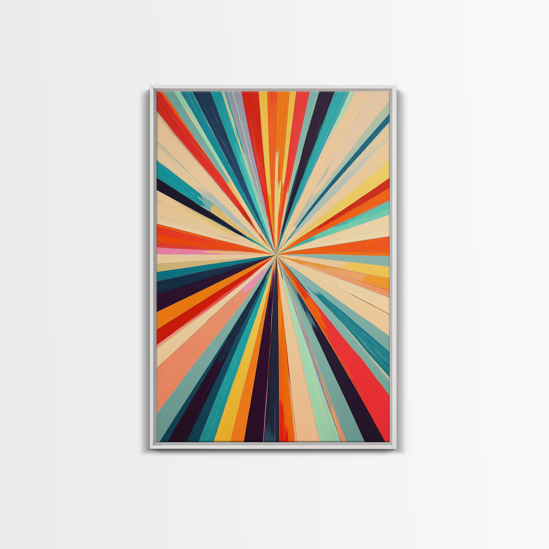 Mid Century Modern Vertical Print, Tall Narrow Art, Modern Vertical Wall Art Print, Abstract Art, Geometric Wall Art, Home Decor, Large Boho Wall Art