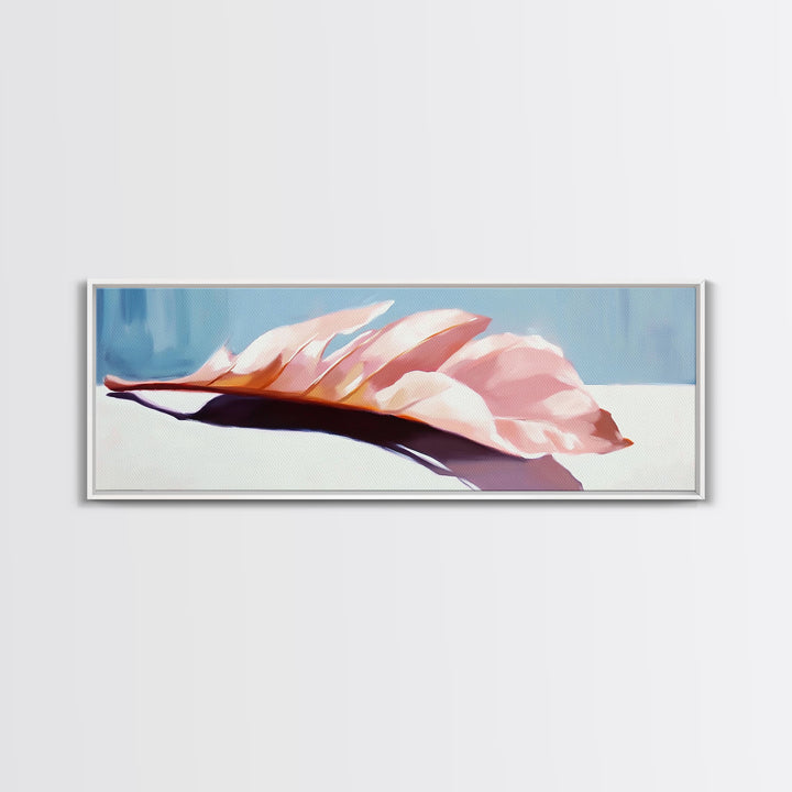 Autumn Leaves, Fall Nature Art, Warm Toned Wall Art, Cozy Aesthetic, Framed Canvas Print, Seasonal Home Decor, Bedroom Accent Piece