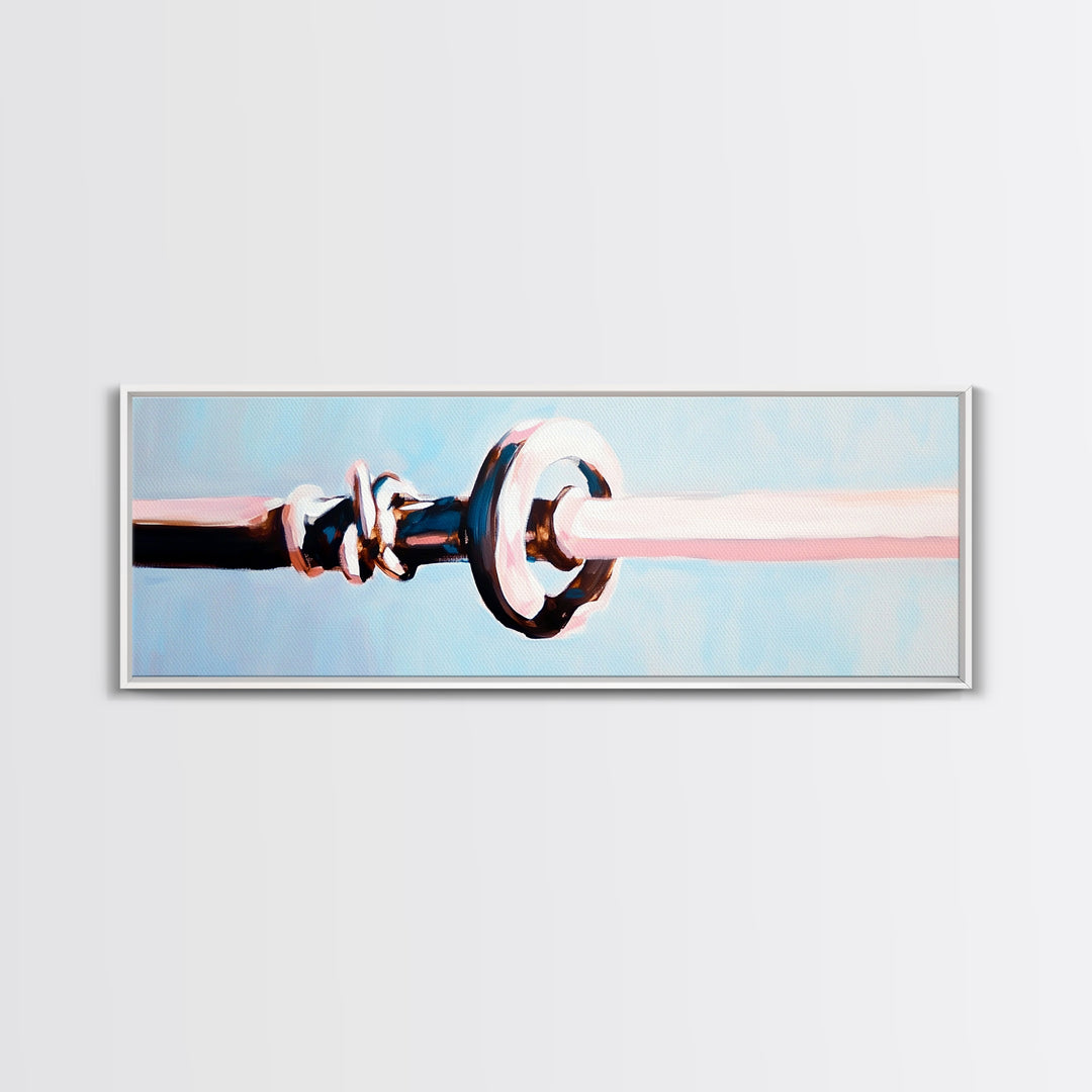 Sailboat Knot, Nautical Theme, Ocean Life, Framed Canvas Print, Coastal Home Decor, Minimalist Seaside Art, Beach House Wall Art
