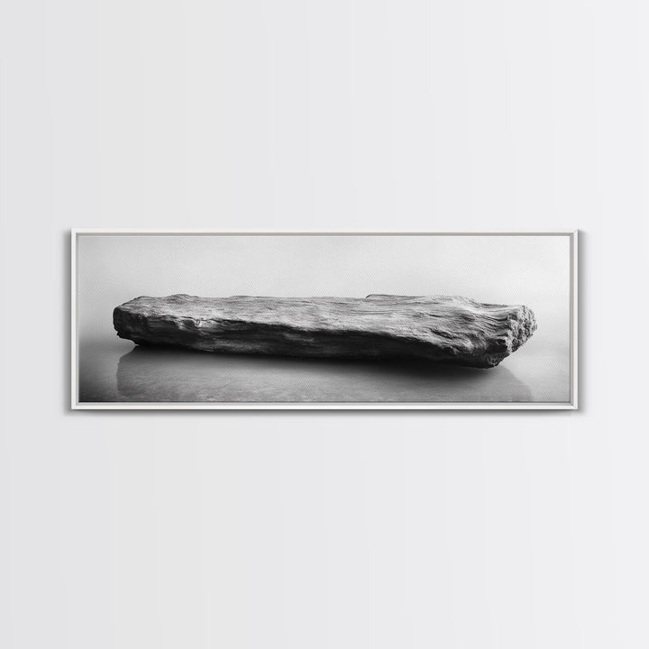 Driftwood Texture, Natural Wood, Organic Surface, Rustic Element, Canvas Print, Minimalist Wall Art, Entryway Decor, Modern Neutral Art