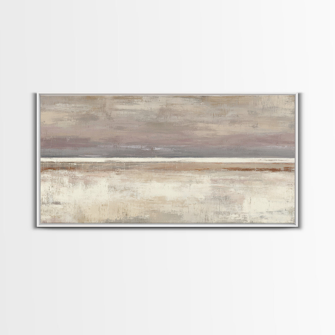 Minimal Two Figure Line Drawing Framed Canvas Print, Above Bed Art, Minimalist Decor, Bedroom Decor, Fine Art, Serenity, ABA-2x1-28