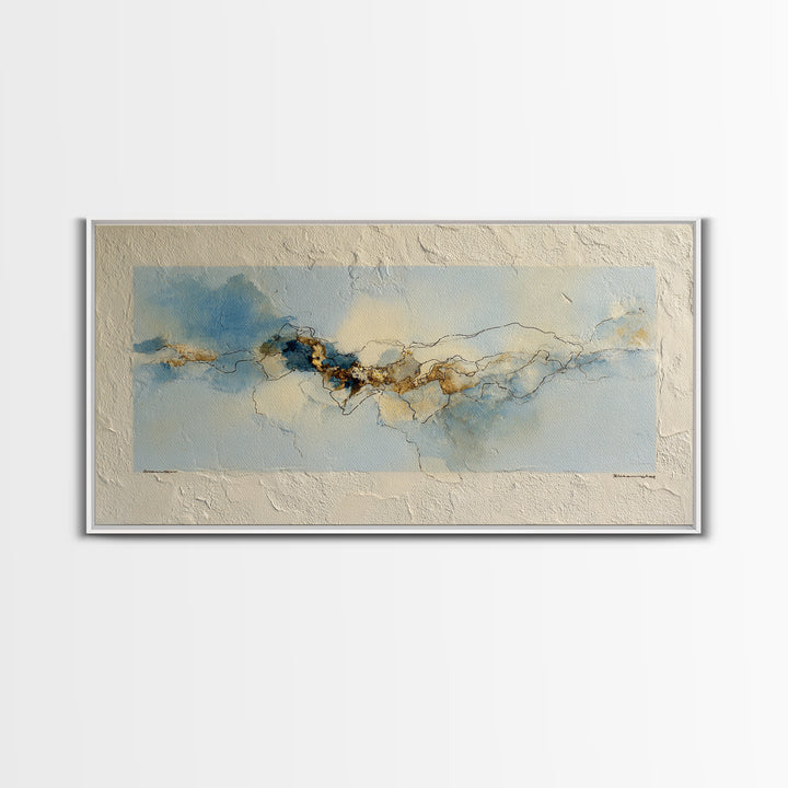 Minimal Two Figure Line Drawing Canvas Print, Above Bed Art, Printable Wall Art, Bedroom Decor, Oil Painting, Serenity, ABA-2x1-52