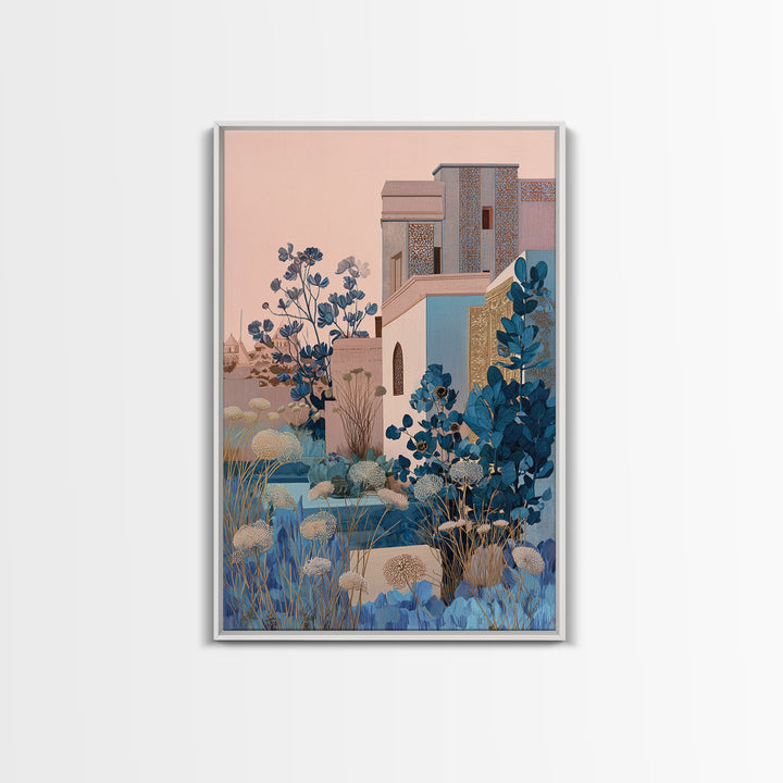 Oversized Lavender Field Framed Canvas Print, Above Bed Art, Room Decor, Bedroom Decor, Oil Painting, Serenity, Large Wall Art, ABA-2x3-51