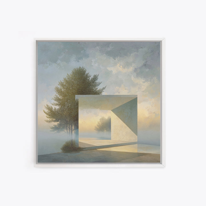 Surreal Dream Landscape Canvas Print, Art, Resin Art, Living Room Decor, Fine Art, Luxury Decor, Textured Painting, ART-1x1-59