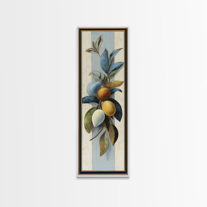 Bold Pop Fruit Composition Canvas Print, Art, Gallery Decor, Living Room Decor, Fine Art, Contemporary Art, Wall Art, ART-1x3-28