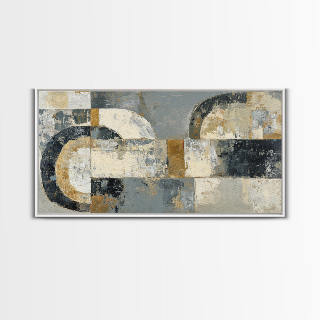 Textured Neutral Abstraction Canvas Print, Art, Textured Painting, Living Room Decor, Abstract Art, Digital Wall Art, ART-2x1-57