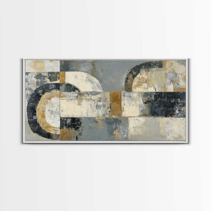 Textured Neutral Abstraction Canvas Print, Art, Textured Painting, Living Room Decor, Abstract Art, Digital Wall Art, ART-2x1-57