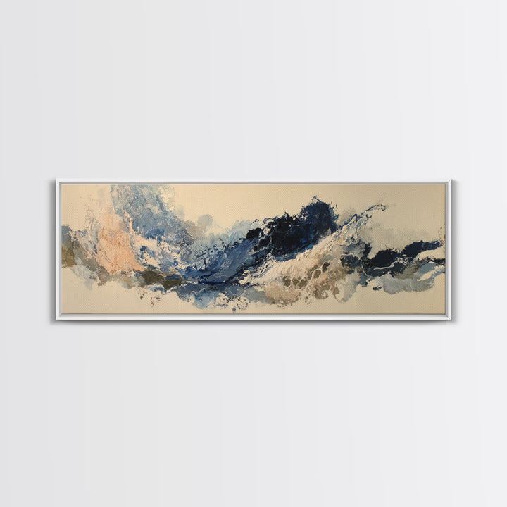 Abstract Water Forms Canvas Print, Art, Printable Art, Living Room Decor, Abstract Art, Statement Artwork, Boho Decor, ART-3x1-11