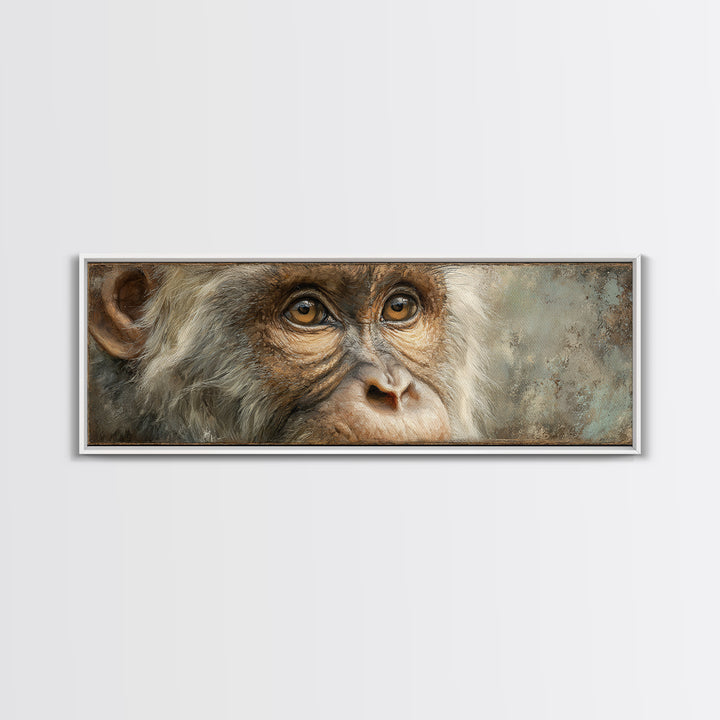 Elegant Animal Portrait Canvas Print, Art, Art Prints, Living Room Decor, Fine Art, Framed Wall Art, Canvas Wall Art, ART-3x1-34