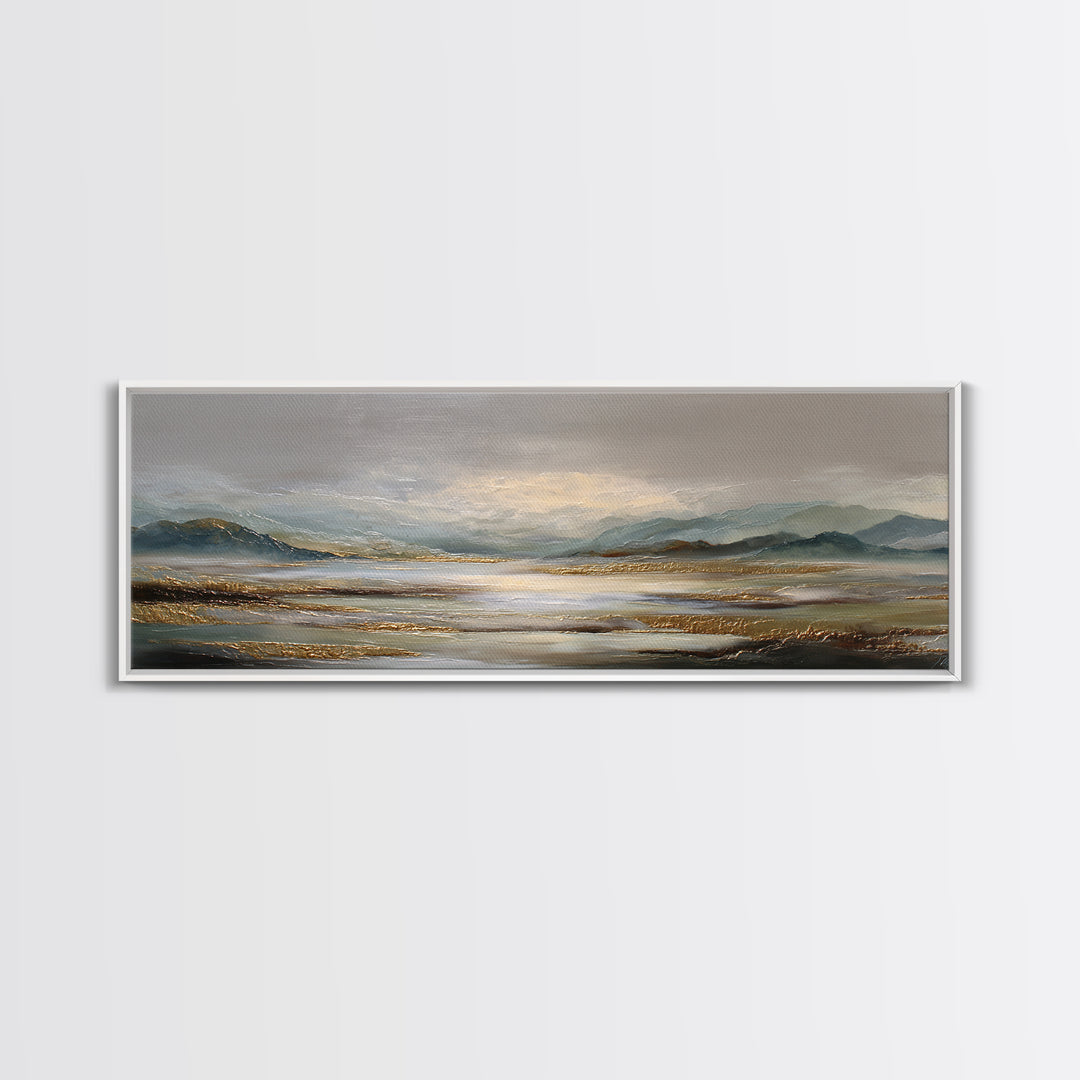 Surreal Dream Landscape Canvas Print, Art, Wall Art Prints, Living Room Decor, Fine Art, Ai Art, Textured Wall Art, ART-3x1-75