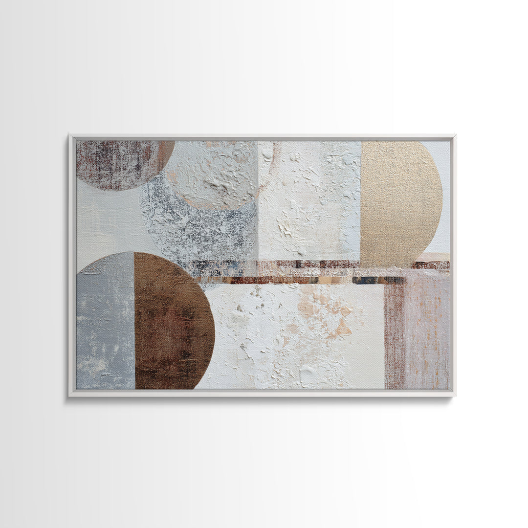 Textured Neutral Abstraction Canvas Print, Art, Black Art, Living Room Decor, Fine Art, Wall Decor, Neutral Decor, ART-3x2-89