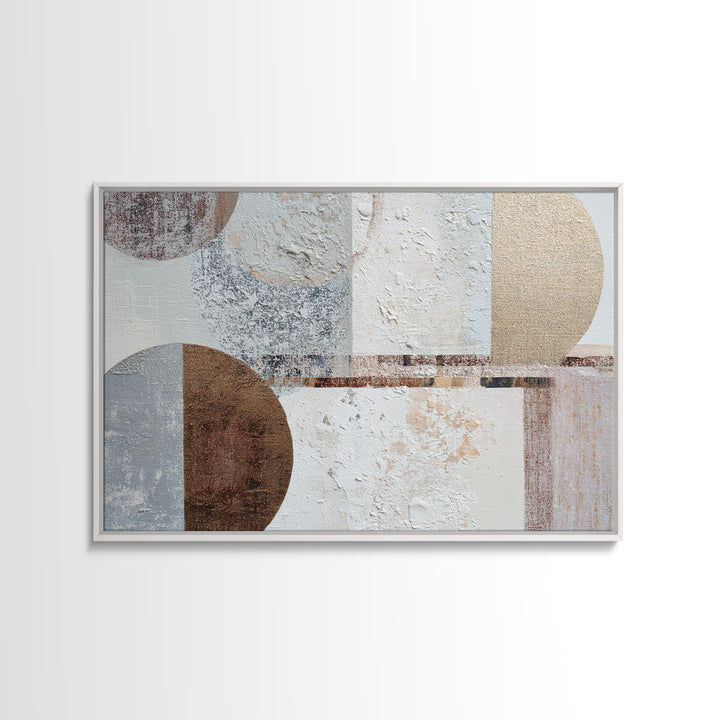 Textured Neutral Abstraction Canvas Print, Art, Black Art, Living Room Decor, Fine Art, Wall Decor, Neutral Decor, ART-3x2-89