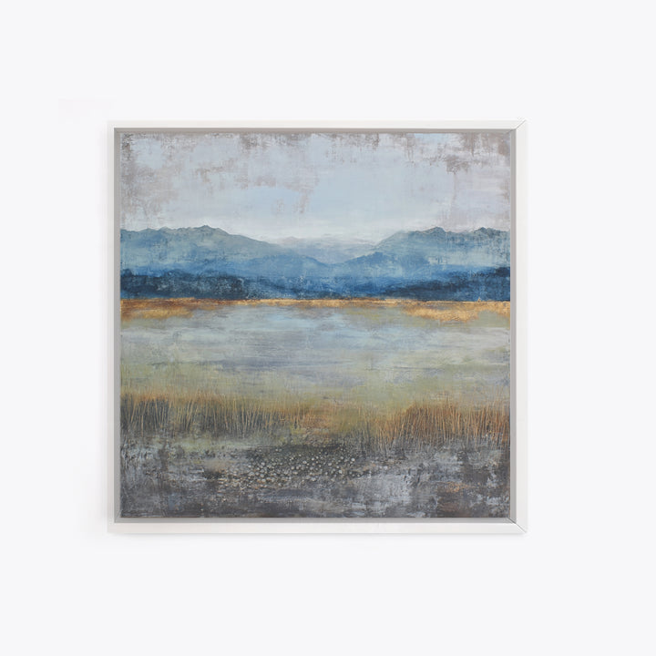 Oversized Abstract Landscape Canvas Print, Above Sofa Art, Modern Art, Living Room Decor, Fine Art, Statement, Art Print, ASA-1x1-49