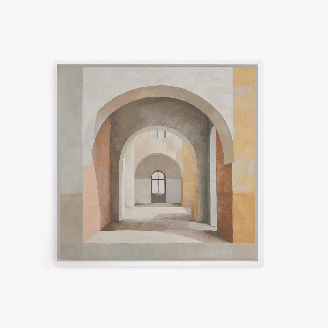Architectural Arch Study Canvas Print, Above Sofa Art, Fine Art Print, Living Room Decor, Fine Art, Statement, ASA-1x1-81