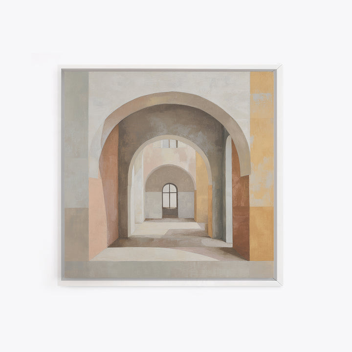 Architectural Arch Study Canvas Print, Above Sofa Art, Fine Art Print, Living Room Decor, Fine Art, Statement, ASA-1x1-81