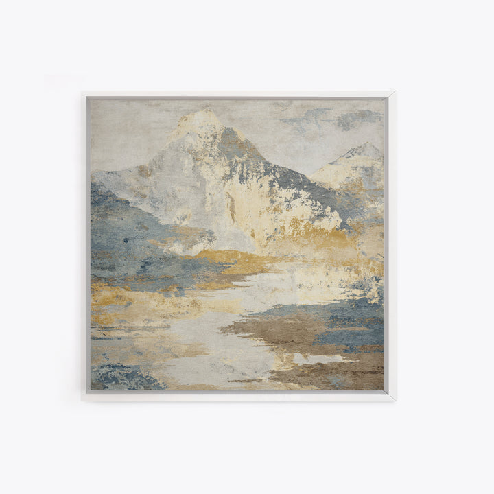Sunlit Rolling Hills Canvas Print, Above Sofa Art, Gallery Decor, Living Room Decor, Fine Art, Statement, Minimalist Decor, ASA-1x1-89