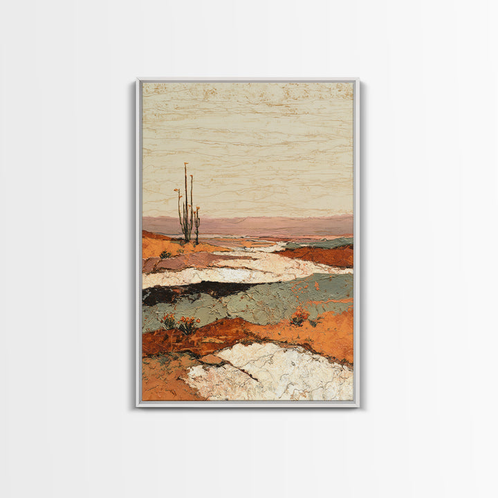 Abstract Canyon Landscape Canvas Print, Above Sofa Art, Wall Decor, Living Room Decor, Fine Art, Statement, Contemporary Art, ASA-2x3-39