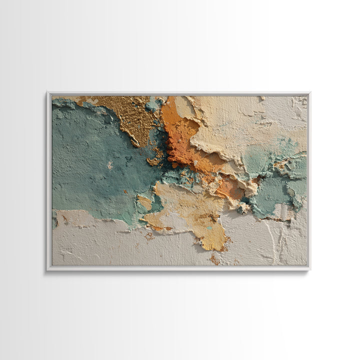 Sunlit Rolling Hills Framed Canvas Print, Above Sofa Art, Watercolor Painting, Living Room Decor, Fine Art, Statement, ASA-3x2-45