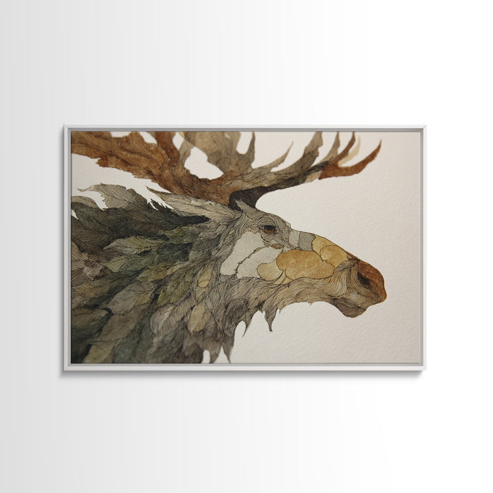 Statement Horse Silhouette Canvas Print, Above Sofa Art, 3 Piece Wall Art, Living Room Decor, Oil Painting, Statement, ASA-3x2-89